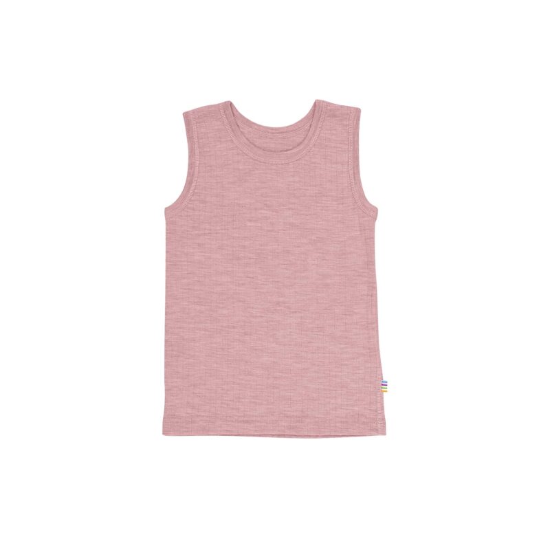 Undertrøje til pige i rosa uld. Joha.